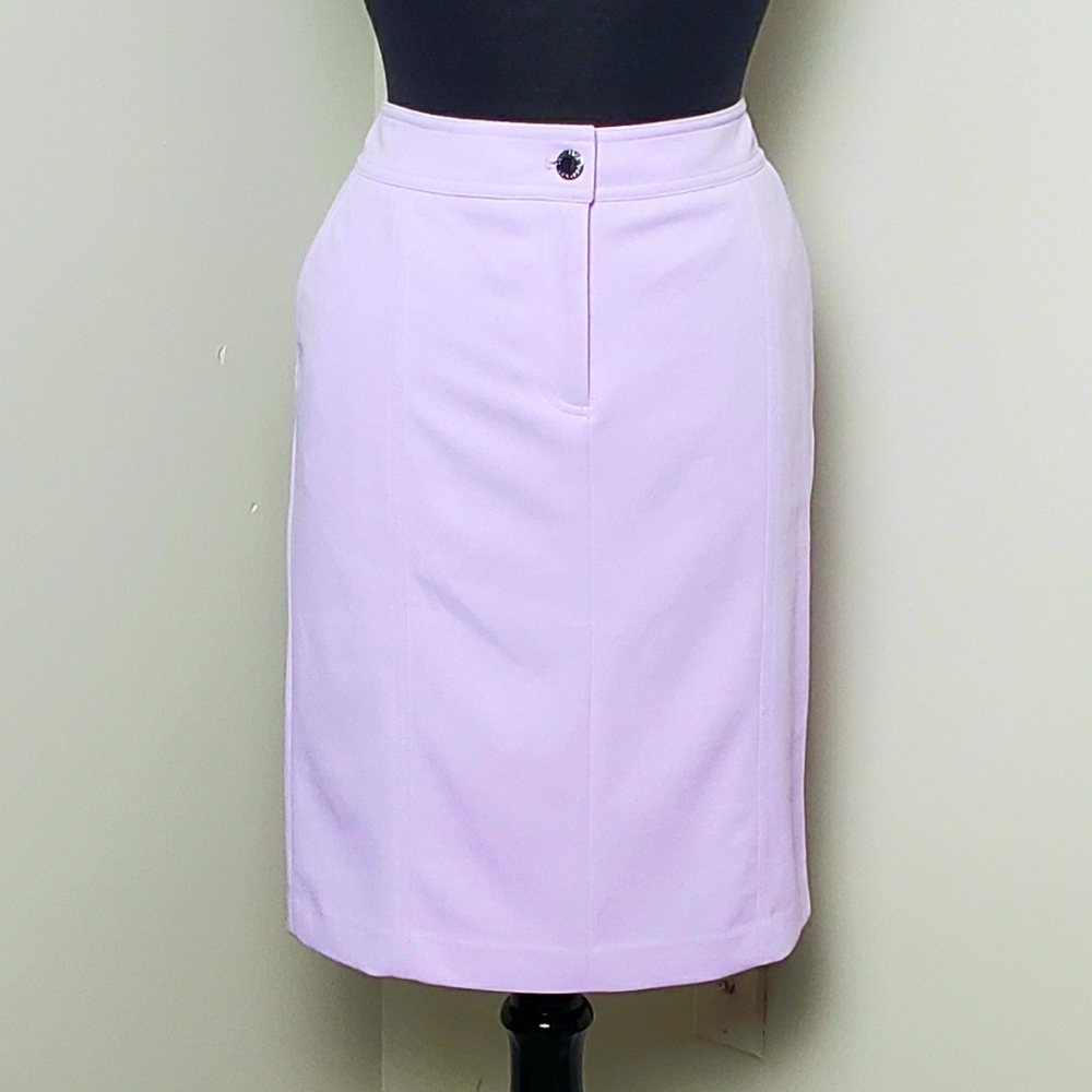 Calvin Klein Light Lavender Pencil Skirt